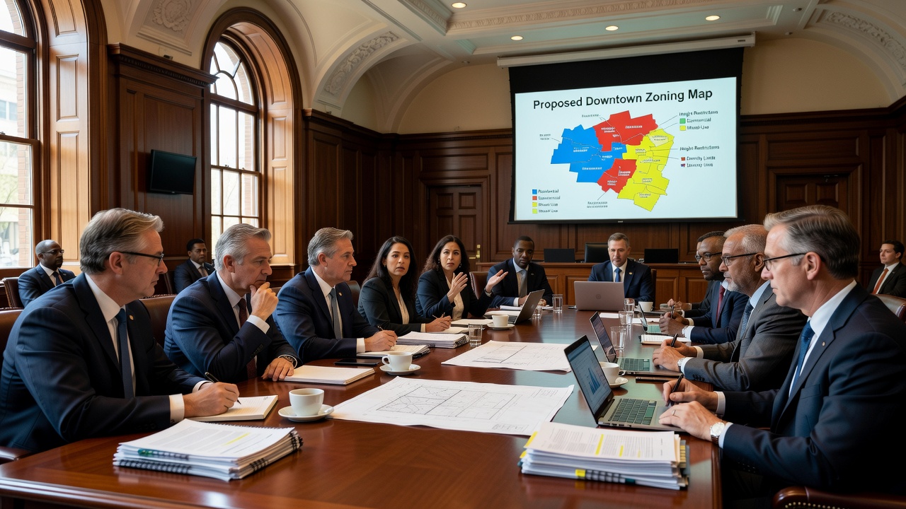 Council Debates New Downtown Zoning Regulations